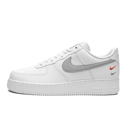 Air Force 1 Low White Wolf Grey Picante Red
